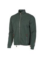 Ivanhoe vest Hadar Full Zip Rifle Green - fijne merinowol..., Verzenden, Zo goed als nieuw, Groen
