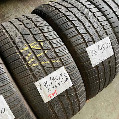 2 x Continental Winter TS830P 285-45-20 Winterbanden 5,5mm, Auto-onderdelen, Banden en Velgen, 20 inch, Winterbanden, 285 mm, Personenwagen