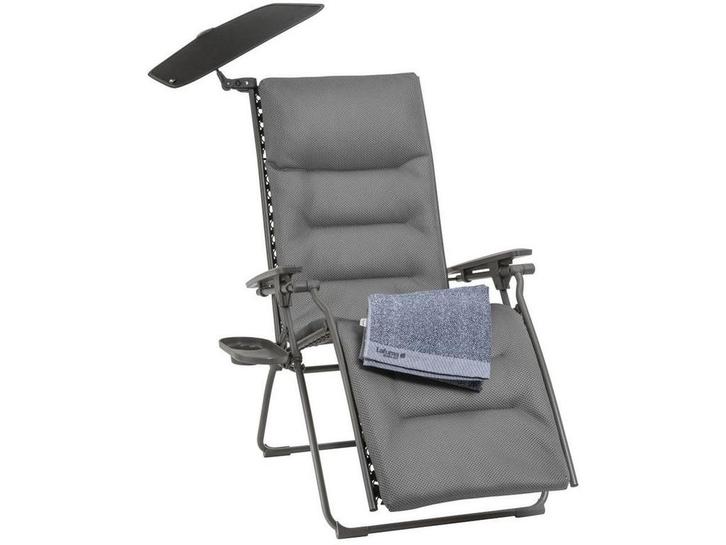 Lafuma Evolution All in One - Gepolsterde Zero-Gravity, Caravans en Kamperen, Kampeermeubelen, Zo goed als nieuw, Verzenden