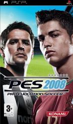 PSP Pro Evolution Soccer (PES) 2008, Spelcomputers en Games, Verzenden, Zo goed als nieuw