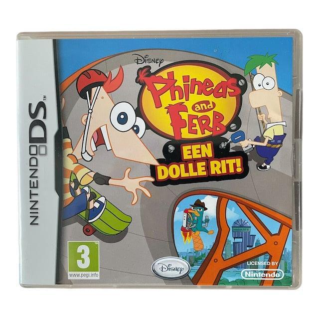 Phineas And Ferb Een Dolle Rit - EUR (DS) (TWEEDEHANDS), Spelcomputers en Games, Games | Nintendo DS, Verzenden