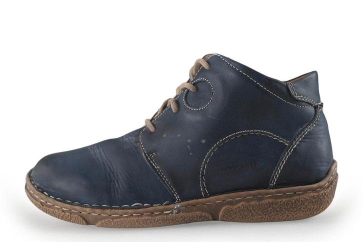 Josef Seibel Veterboots in maat 38 Grijs | 10% extra korting, Kleding | Dames, Schoenen, Grijs, Zo goed als nieuw, Overige typen