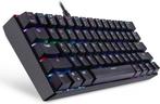 Motospeed CK61 Mechanical Keyboard RGB-US Layout (PC), Computers en Software, Toetsenborden, Ophalen of Verzenden, Zo goed als nieuw