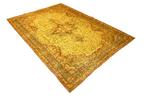 Indrukwekkende gele vintage - Vloerkleed - 247 cm - 171 cm -, Antiek en Kunst