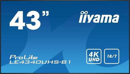 Iiyama LE4340UHS-B1 - 4K VA Monitor - 43 Inch, Computers en Software, Monitoren, Verzenden