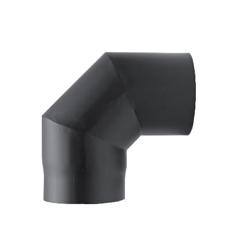 Kachelpijp 200 Staal 2 Mm Bocht 90 Graden, Huis en Inrichting, Kachels