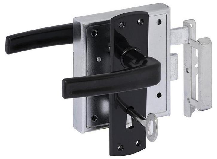 Poortslot verzinkt met beslag, Doe-het-zelf en Verbouw, Hang- en Sluitwerk, Nieuw, Verzenden