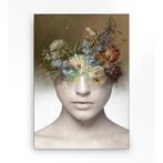 *WOONWINKEL* Urban Cotton Bloom Wandkleed In Frame L 145x190, Huis en Inrichting, Woonaccessoires | Overige, Verzenden, Nieuw