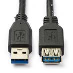 USB verlengkabel | 3 meter | USB 3.0 (100% koper), Nieuw, Verzenden