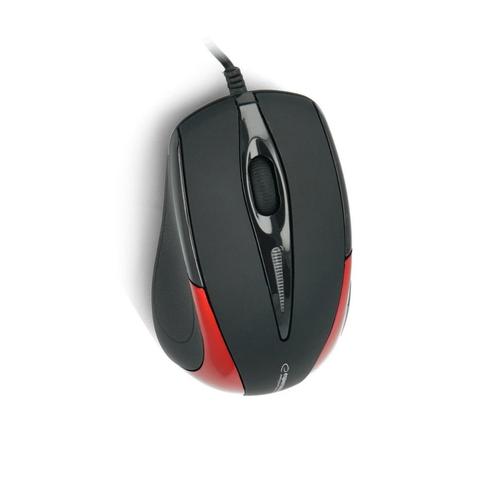 Esperanza EM102R USB optische muis 1000dpi, Computers en Software, Muizen, Linkshandig, Rechtshandig, Bedraad, Nieuw, Ophalen of Verzenden