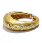 Ring - 24 karaat Geel goud - 1.10ct. tw. Diamant, Nieuw