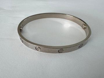Cartier - Armband - Love - 18 karaat Witgoud beschikbaar voor biedingen