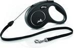 Flexi New Classic Koord - Hondenriem - Zwart - S - 5 meter -, Dieren en Toebehoren, Verzenden, Nieuw