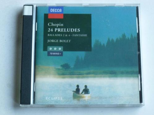 Chopin - 24 Preludes / Jorge Bolet, Cd's en Dvd's, Cd's | Klassiek, Verzenden