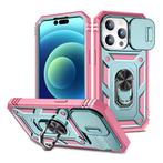 Armor Hoesje voor iPhone 15 - met Kickstand en Camera Slide, Verzenden, Nieuw