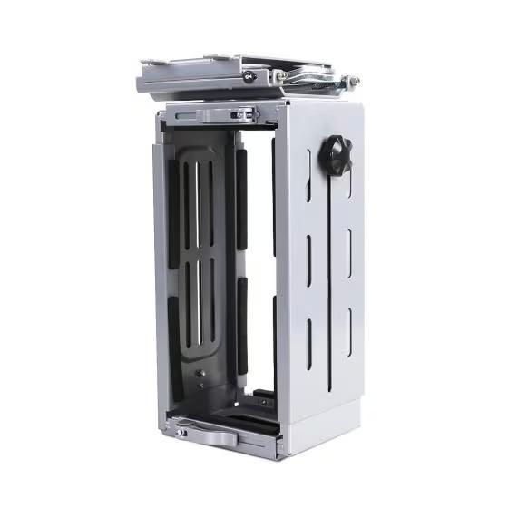 PC houder - CPU houder - computer houder - Zilver - FLEXISPO, Computers en Software, Computerbehuizingen, Zo goed als nieuw, Verzenden