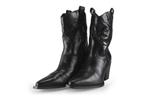 Linea Zeta Cowboy laarzen in maat 41 Zwart | 10% extra, Kleding | Dames, Verzenden, Zwart, Zo goed als nieuw, Linea Zeta