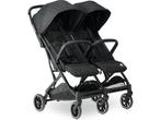 Deryan Luxe Rolo X2 Dubbele Buggy - Duo Buggy - Zwart, Verzenden, Zo goed als nieuw
