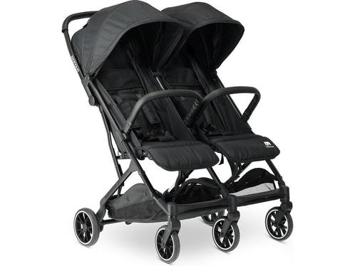 Deryan Luxe Rolo X2 Dubbele Buggy - Duo Buggy - Zwart, Huis en Inrichting, Woonaccessoires | Overige, Zo goed als nieuw, Verzenden