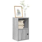 vidaXL Boekenkast 31x24x52 cm bewerkt hout grijs sonoma, Huis en Inrichting, Verzenden, Nieuw, Overige houtsoorten