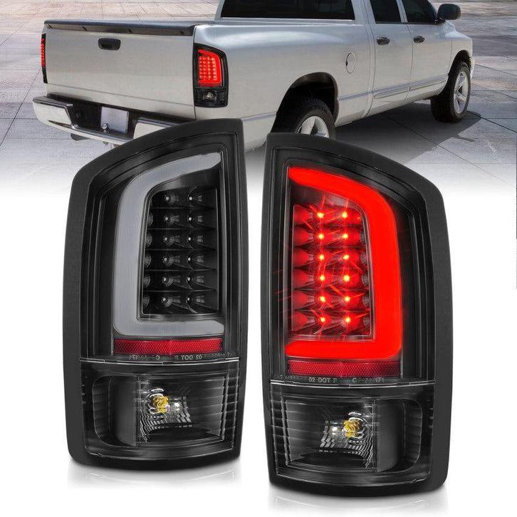 ANZO 2002-2006 Dodge  Ram 1500 LED Tail Lights w/ Light Bar, Auto-onderdelen, Verlichting, Ophalen of Verzenden