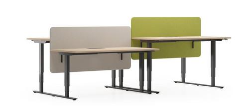 Elektrisch verstelbaar duobureau 160x80cm Easy, Zakelijke goederen, Kantoor en Winkelinrichting | Kantoormeubilair en Inrichting