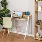 TRUUSK Moderne Computertafel - Met Opbergvak &amp; Kabeldoor, Huis en Inrichting, Verzenden