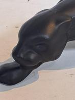 Beeld, Panter 46 cm, Art Deco - 9 cm - Keramiek