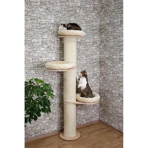 Krabpaal dolomit tower, Ø38 cm, hoogte 187 cm, beige - kerbl, Dieren en Toebehoren, Katten-accessoires, Ophalen of Verzenden