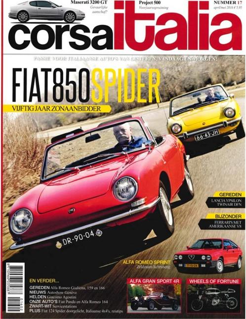 2016 CORSA ITALIA MAGAZINE 17 NEDERLANDS, Boeken, Auto's | Folders en Tijdschriften