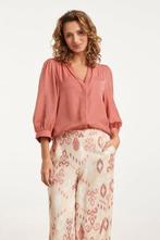 -50% Smashed Lemon  Smashed Lemon 25142 rayon satijn blouse, Kleding | Dames, Blouses en Tunieken, Verzenden, Nieuw, Roze