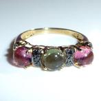 Ring - 14 karaat Geel goud - 1.70ct. tw. Toermalijn -, Nieuw