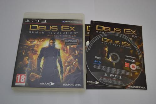 Deus Ex Human Revolution Benelux Edition (PS3), Spelcomputers en Games, Games | Sony PlayStation 3, Zo goed als nieuw, Verzenden