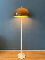 Vintage GEPO Mushroom Floor Lamp with Brown Faded Acrylic Gl, Huis en Inrichting, Lampen | Vloerlampen, Ophalen of Verzenden, Nieuw