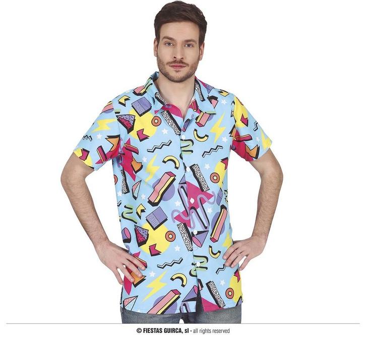 80s Party Blouse Heren, Kleding | Heren, Carnavalskleding en Feestkleding, Nieuw, Ophalen of Verzenden