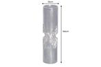 Vaas PRECIOUS 50cm hammer hamerslag effect zwart silver -, Huis en Inrichting, Woonaccessoires | Vazen, Ophalen of Verzenden, Nieuw