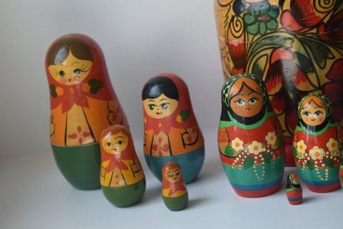 Decoratief ornament (14) - handgemaakte poppen - grootste is, Antiek en Kunst, Antiek | Speelgoed