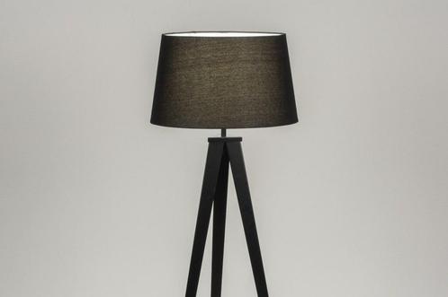 Rietveld Vloerlampen - Zwart - Stof, Metaal, Huis en Inrichting, Lampen | Vloerlampen, Verzenden