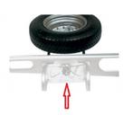 AL-KO Reservewielhouder EH1 Bevestingsplaat, Ophalen of Verzenden, Nieuw