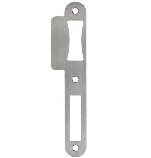 Sluitplaat korte lip 39 mm tonrolslot rvs, Doe-het-zelf en Verbouw, Hang- en Sluitwerk, Verzenden