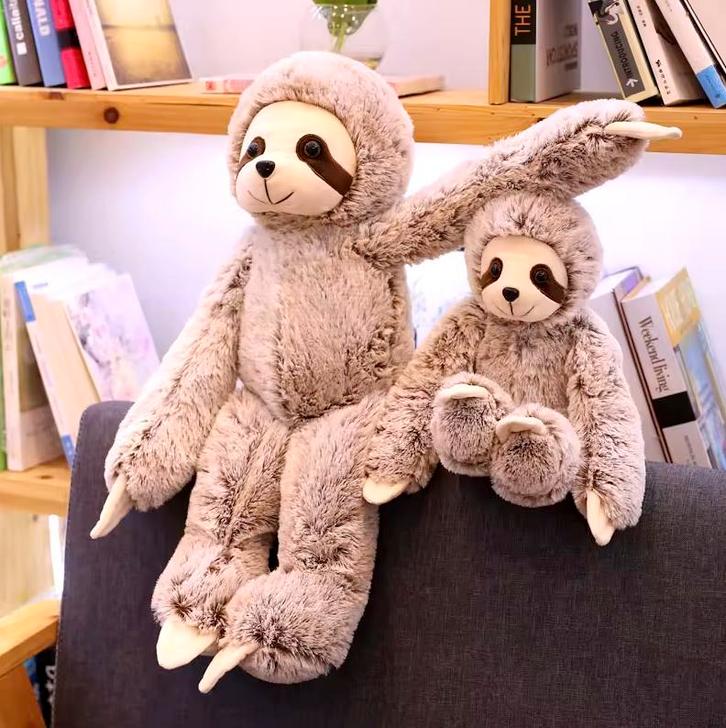 Leuke Luiaard Knuffel 50/70cm – Zachte Pluche Knuffel Pop, Kinderen en Baby's, Speelgoed | Knuffels en Pluche, Overige typen, Nieuw