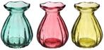 Tafelvaasjes hyacint vaasje fleur ø7 cm hoogte 9 3 stuks, Ophalen of Verzenden, Nieuw