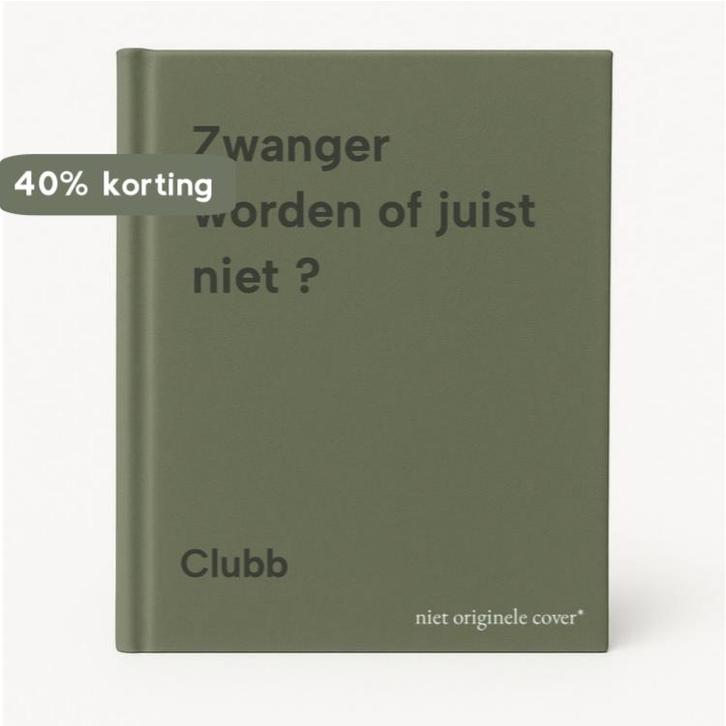 Zwanger worden of juist niet ? 9789023006749 Clubb, Boeken, Zwangerschap en Opvoeding, Gelezen, Verzenden