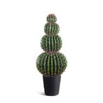 IvoQ Kunst Cactus XXL 92 cm, Huis en Inrichting, Woonaccessoires | Kunstplanten en Kunstbloemen, Verzenden, Nieuw