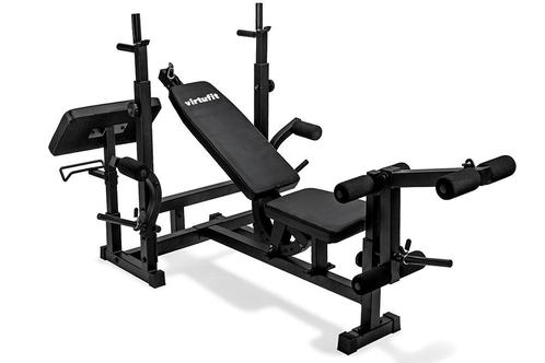 VirtuFit Multifunctionele Halterbank Deluxe, Sport en Fitness, Fitnessmaterialen, Verzenden