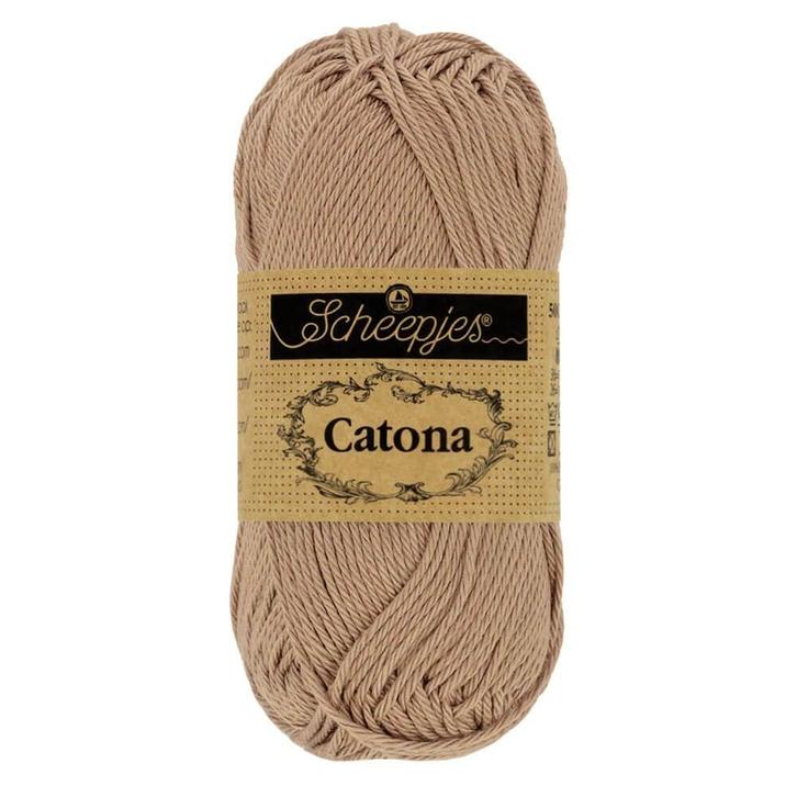 Scheepjes Catona - 10g - 506 Caramel - Haakgaren / Breigaren, Hobby en Vrije tijd, Breien en Haken, Breien of Haken, Nieuw, Wol of Garen