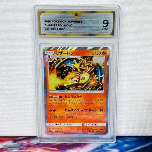 Pokémon Graded card - Charizard Holo #013 Tag Bolt - Pokémon, Hobby en Vrije tijd, Verzamelkaartspellen | Pokémon