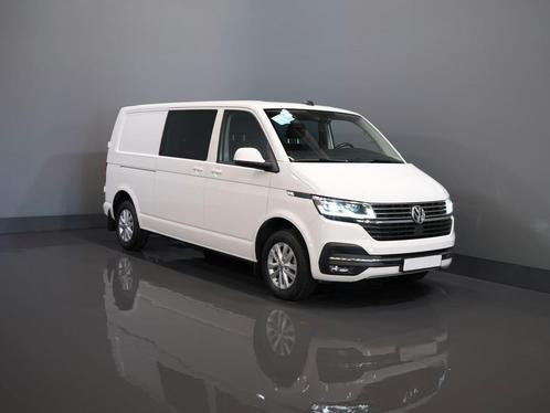 Volkswagen Transporter 2.0 TDI 150 pk Aut. L2 DC Dubbel Cabi, Auto's, Volkswagen, Onderhoudsboekje, Lease, Automaat, Overige carrosserieën