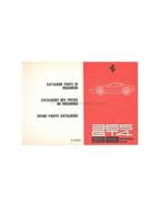1973 FERRARI 365 GT4 BB ONDERDELENHANDBOEK 89/73, Auto diversen, Handleidingen en Instructieboekjes