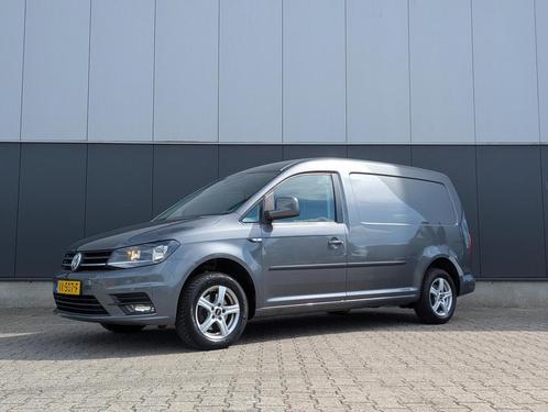 Volkswagen Caddy Maxi 2.0 TDI L2H1 AIRCO CRUISE NAVI TREKHAA, Auto's, Bestelauto's, Onderhoudsboekje, Lease, Grijs, Handgeschakeld